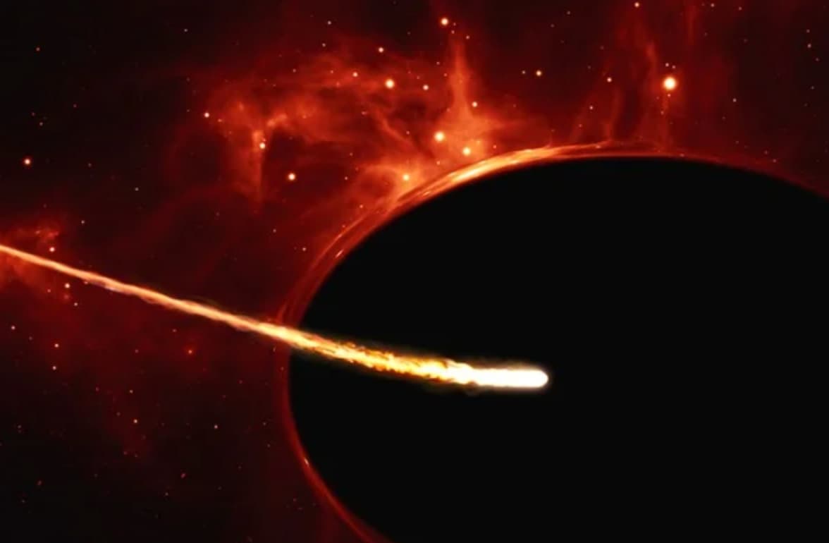 black hole without light
